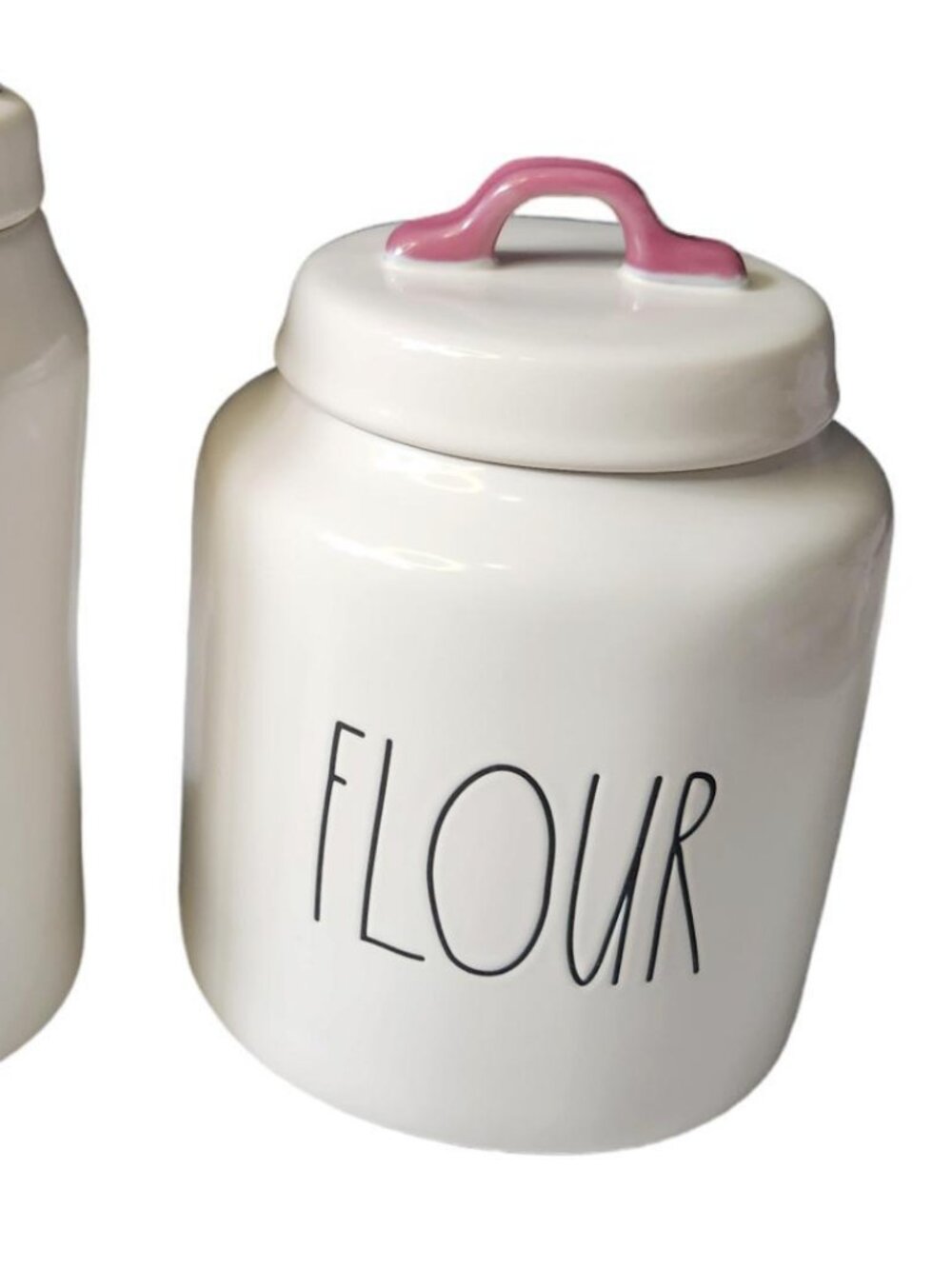 Rae Dunn by Magenta 8" Flour Canister ONLY Farmhouse Home Decor NEW